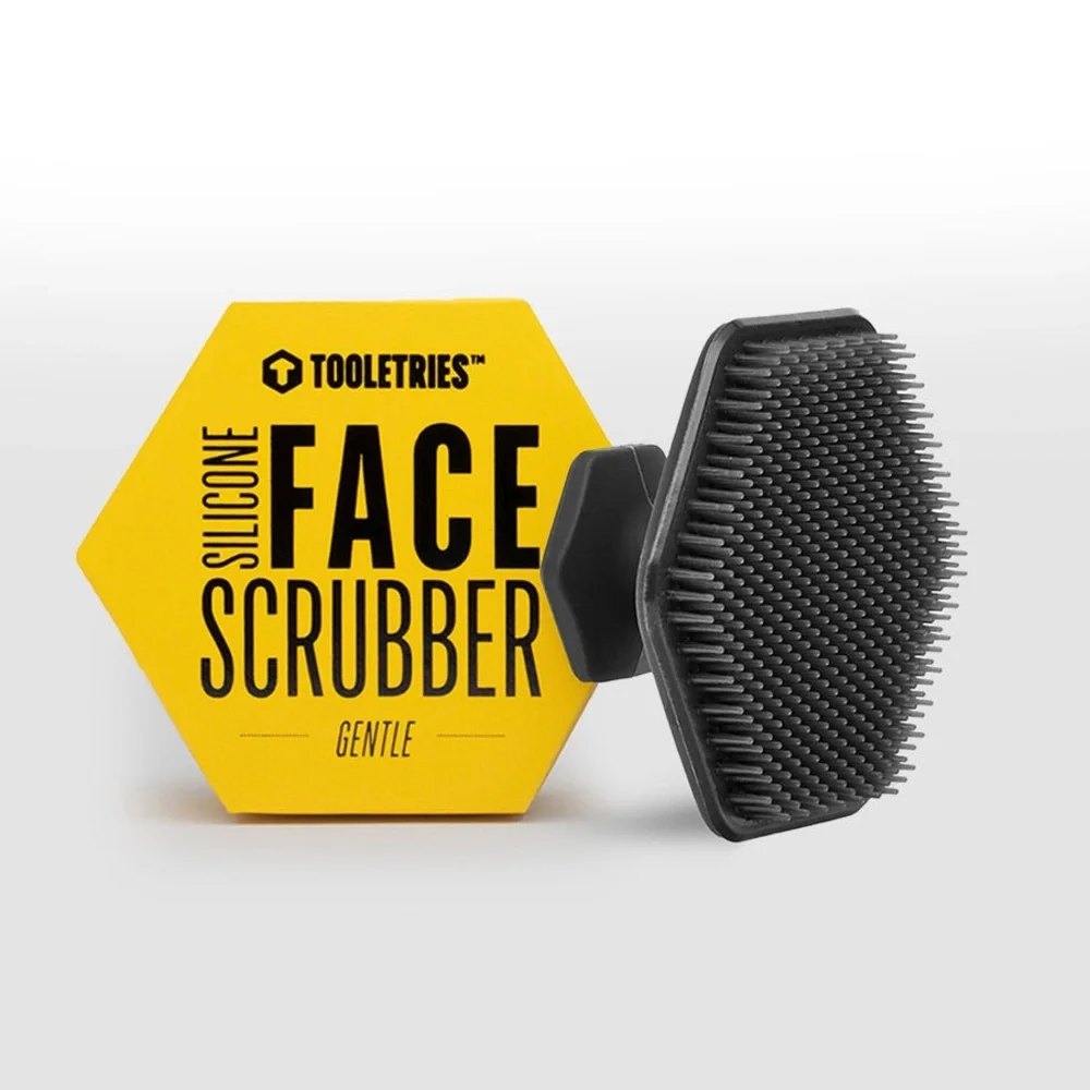 Tooletries Yellow Silicone Face Scrubber
